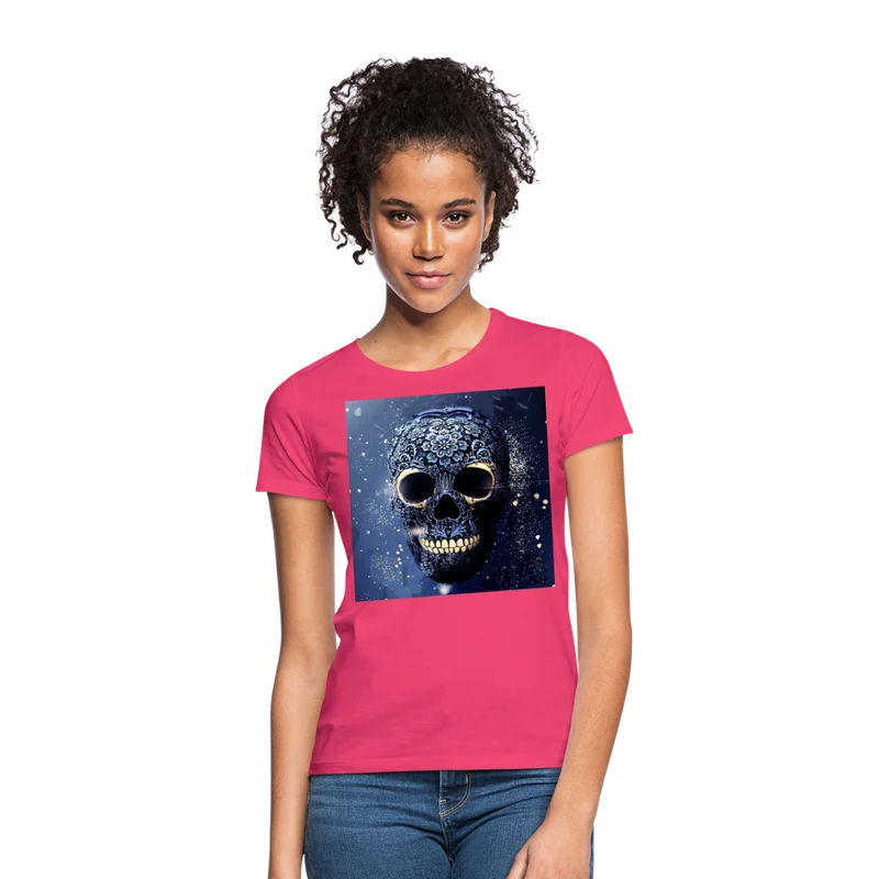 T-Shirt Damen Oberteil Frauen kurzarm Tshirt Baumwolle Rundhals Top Streetwear