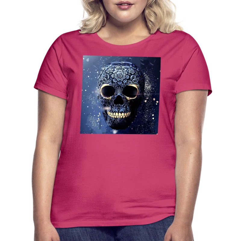 T-Shirt Damen Oberteil Frauen kurzarm Tshirt Baumwolle Rundhals Top Streetwear