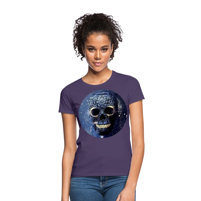 T-Shirt Damen Oberteil Frauen kurzarm Tshirt Baumwolle Rundhals Top Streetwear
