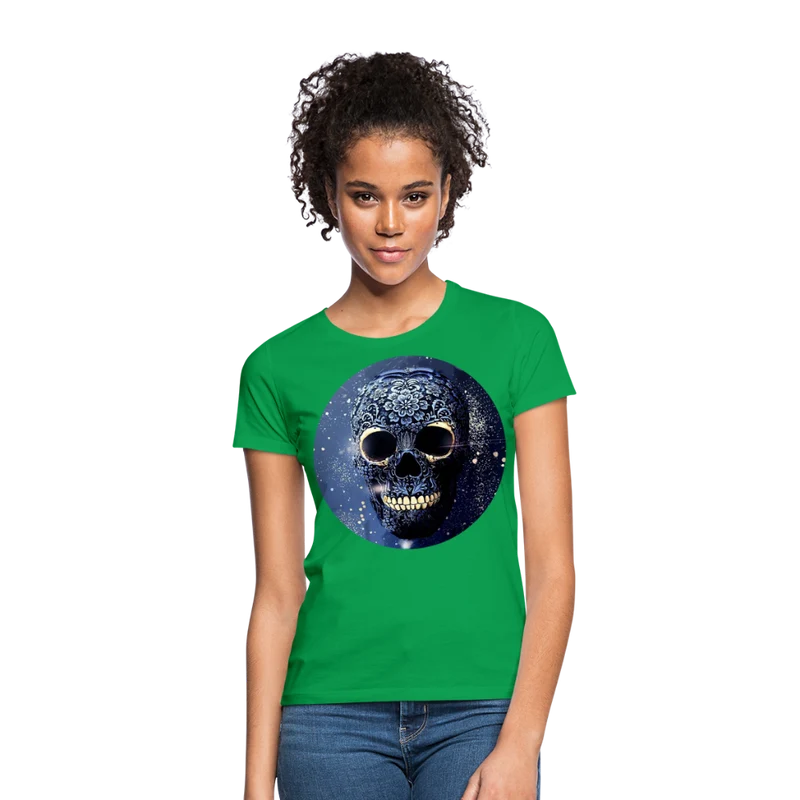 T-Shirt Damen Oberteil Frauen kurzarm Tshirt Baumwolle Rundhals Top Streetwear