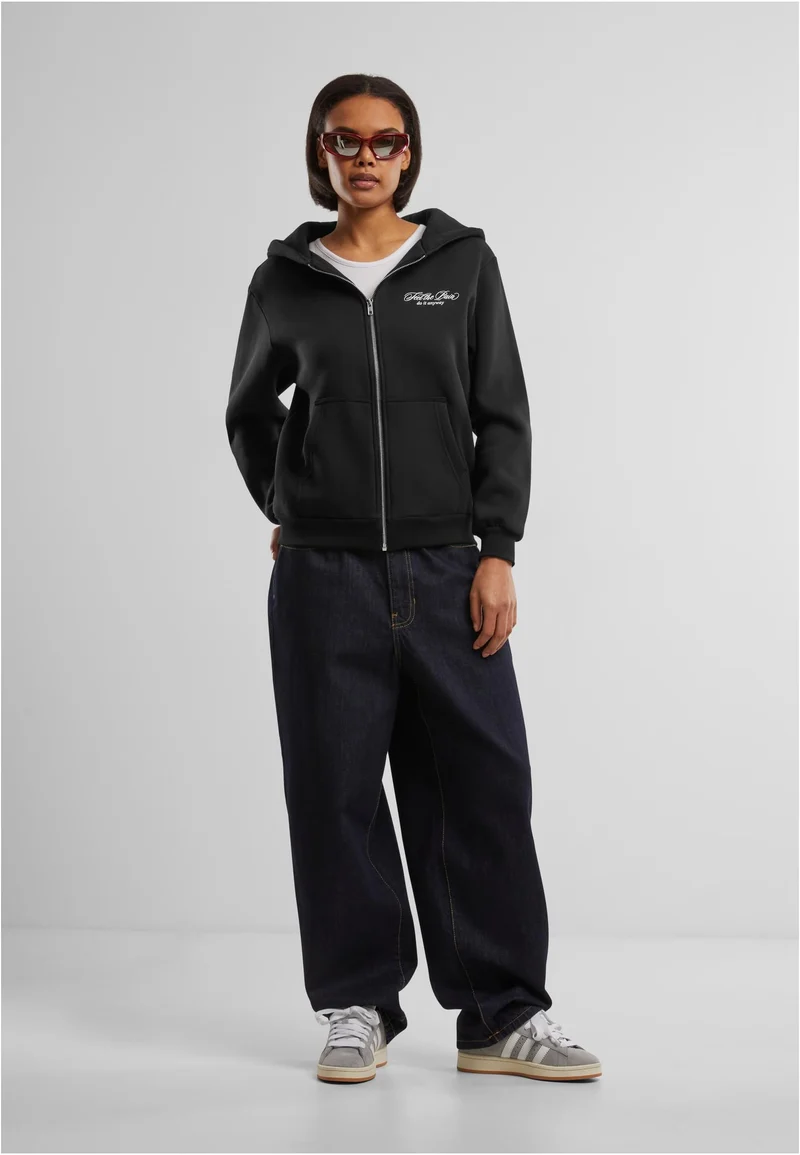 MT Feel The Pain Ladies Fluffy Zip Hoody