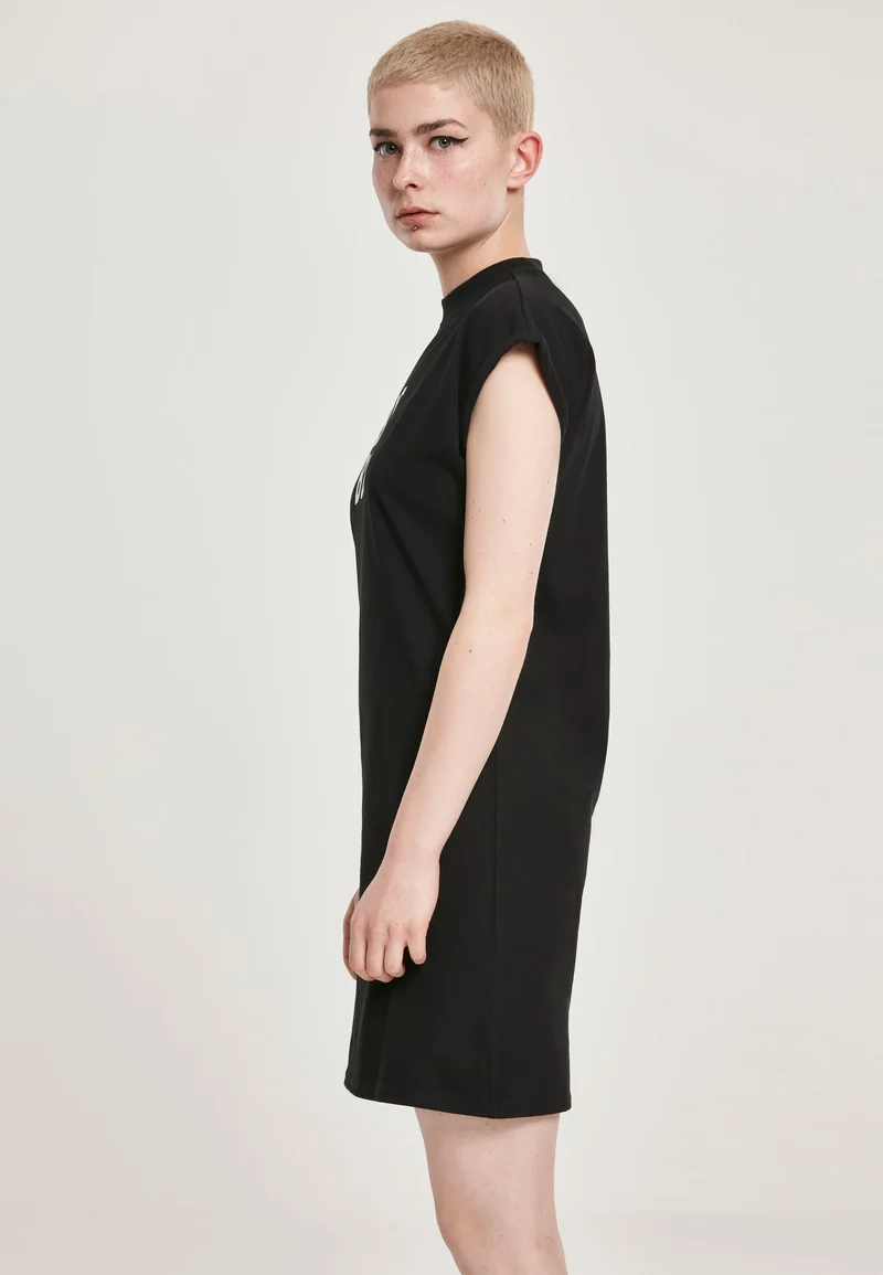 MT Bye Boy Extended Shoulder Dress