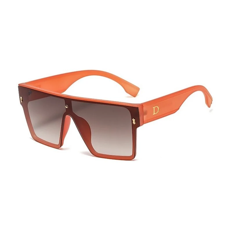 Designer Luxus Sonnenbrille Damen Herren Quadratische Übergröße Gläser Vintage