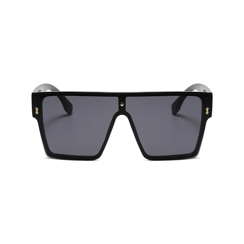 Designer Luxus Sonnenbrille Damen Herren Quadratische Übergröße Gläser Vintage