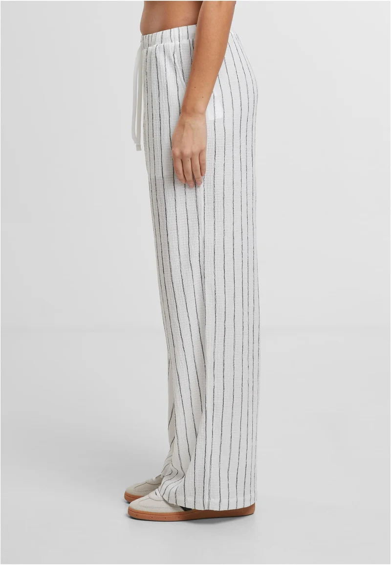 UC Structured Striped Relaxed Fit Pants
