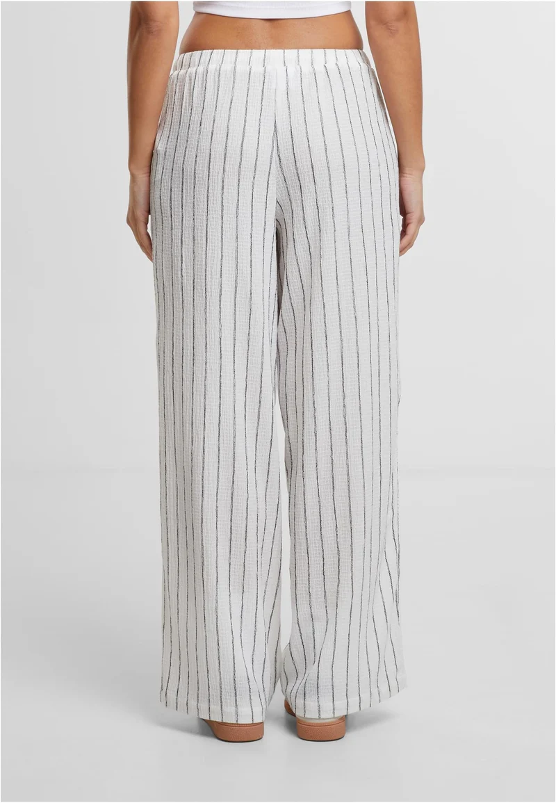 UC Structured Striped Relaxed Fit Pants