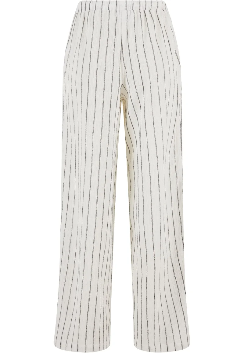 UC Structured Striped Relaxed Fit Pants