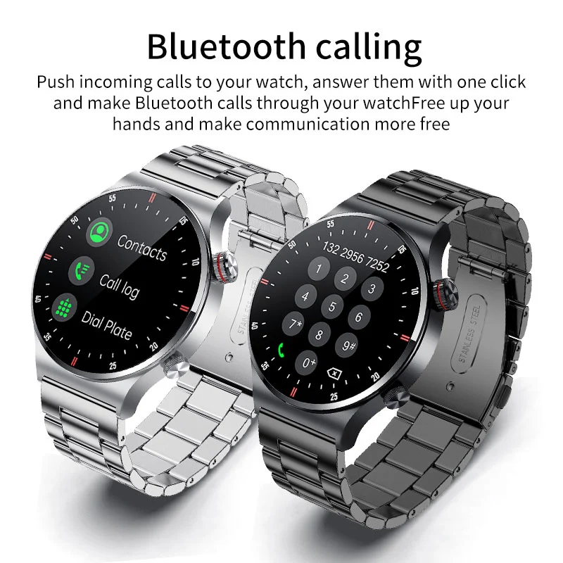 LIGE EKG + PPG Bluetooth Smart watch Fitness Tracker Sport Uhr Puls Armband Wasserdicht