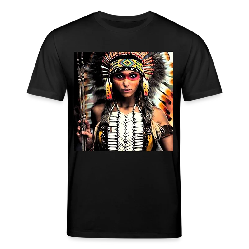 Männer Bio-T-Shirt von Stanley & Stella Indianer