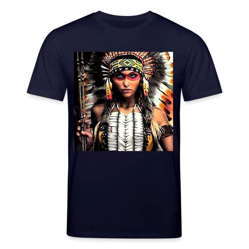 Männer Bio-T-Shirt von Stanley & Stella Indianer