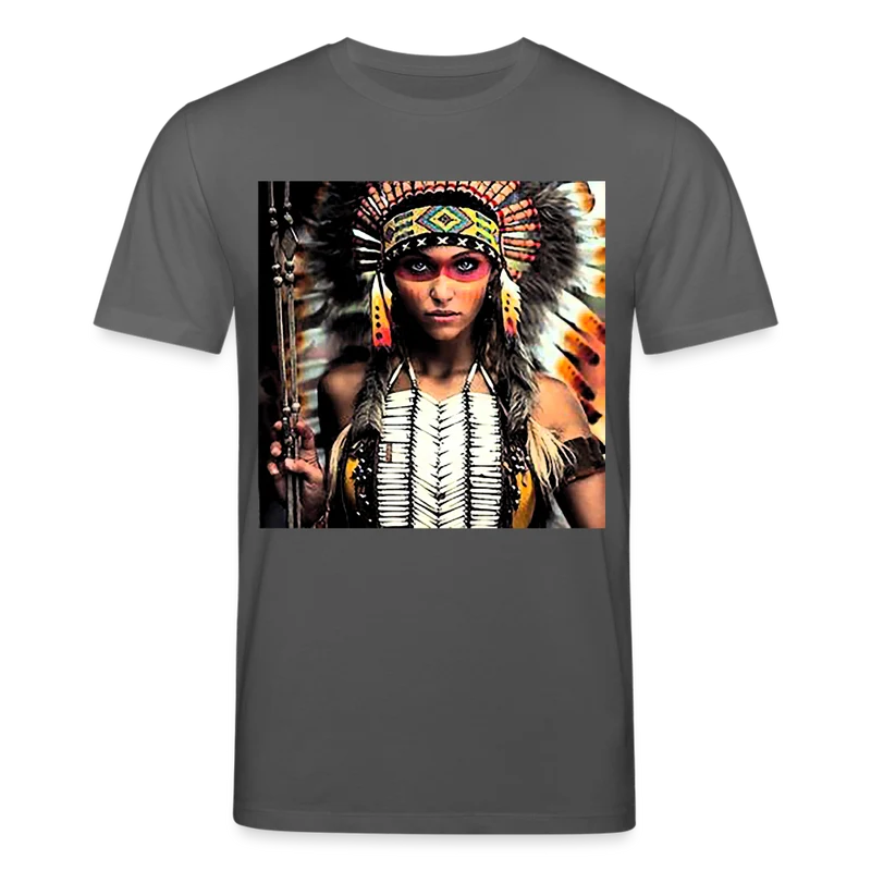 Männer Bio-T-Shirt von Stanley & Stella Indianer