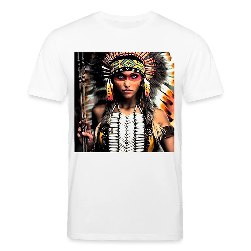 Männer Bio-T-Shirt von Stanley & Stella Indianer