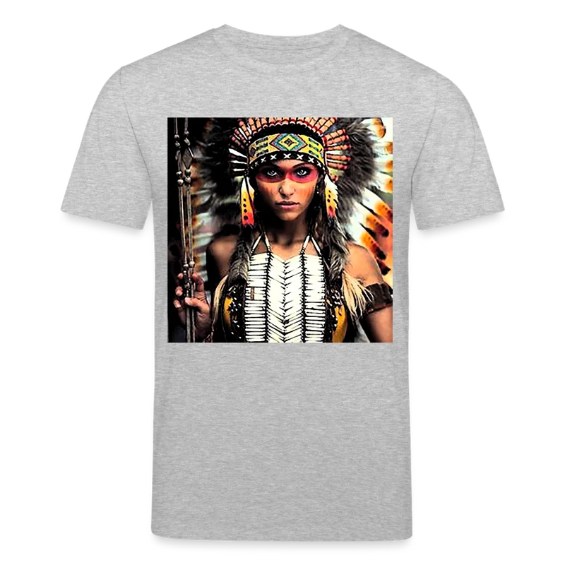 Männer Bio-T-Shirt von Stanley & Stella Indianer