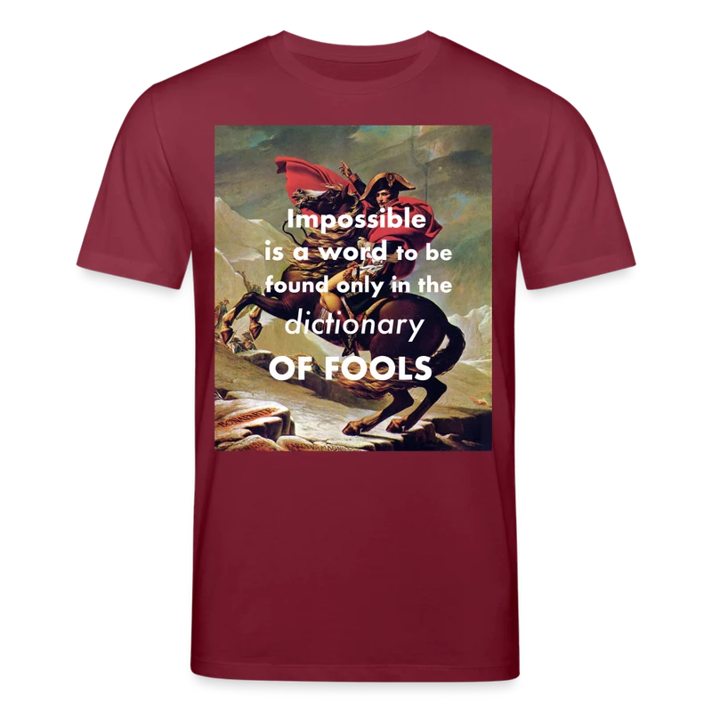 Männer Bio-T-Shirt von Stanley & Stella Impossible Napoleon