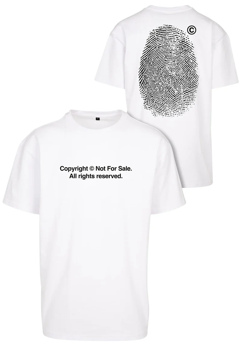 MT Fingerprint Oversize Tee