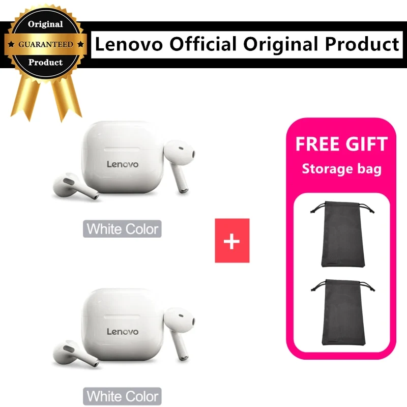 2022 Original Lenovo LP40 Lp40 Pro Bluetooth TWS Kopfhörer Wireless Rauschunterdrückung Bluetooth5.1 Earbuds