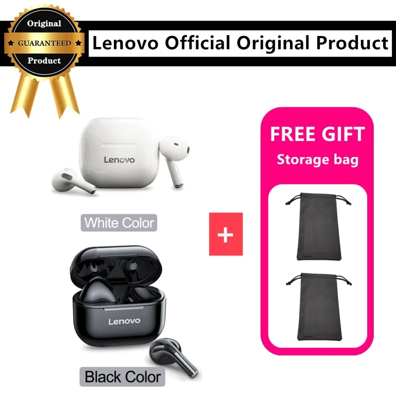 2022 Original Lenovo LP40 Lp40 Pro Bluetooth TWS Kopfhörer Wireless Rauschunterdrückung Bluetooth5.1 Earbuds