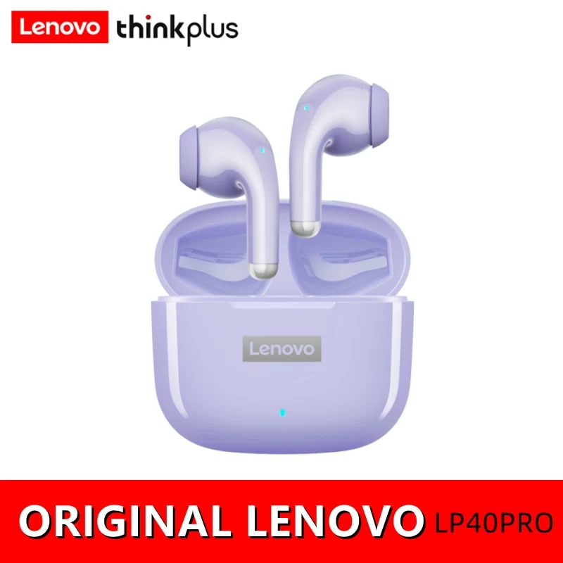 2022 Original Lenovo LP40 Lp40 Pro Bluetooth TWS Kopfhörer Wireless Rauschunterdrückung Bluetooth5.1 Earbuds