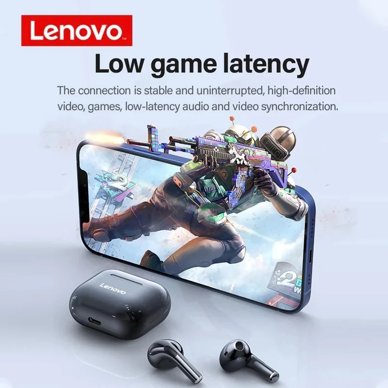 2022 Original Lenovo LP40 Lp40 Pro Bluetooth TWS Kopfhörer Wireless Rauschunterdrückung Bluetooth5.1 Earbuds