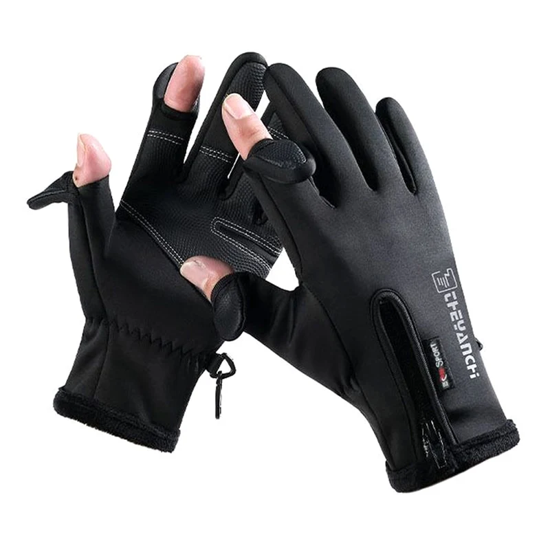 Fahrradhandschuhe Damen Herren Thermo Winter Handschuhe Touchscreen Wasserdicht