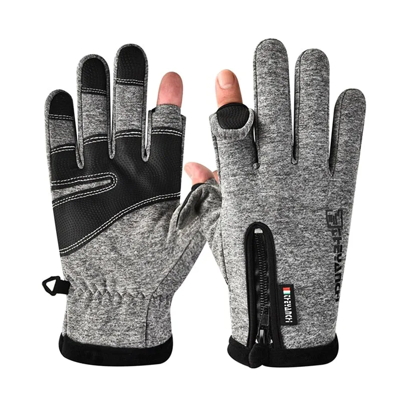 Fahrradhandschuhe Damen Herren Thermo Winter Handschuhe Touchscreen Wasserdicht