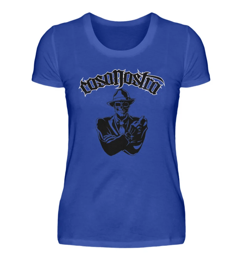 Frauen COSANOSTRA T-Shirt Rundhals Unisex Streetwear 100% Baumwolle - Damenshirt