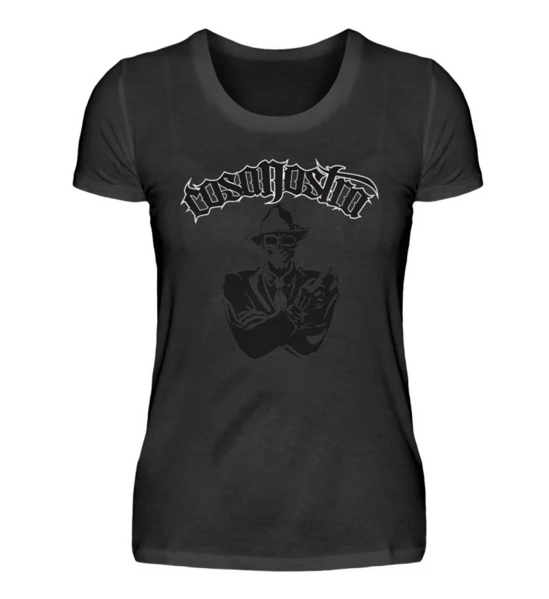 Frauen COSANOSTRA T-Shirt Rundhals Unisex Streetwear 100% Baumwolle - Damenshirt