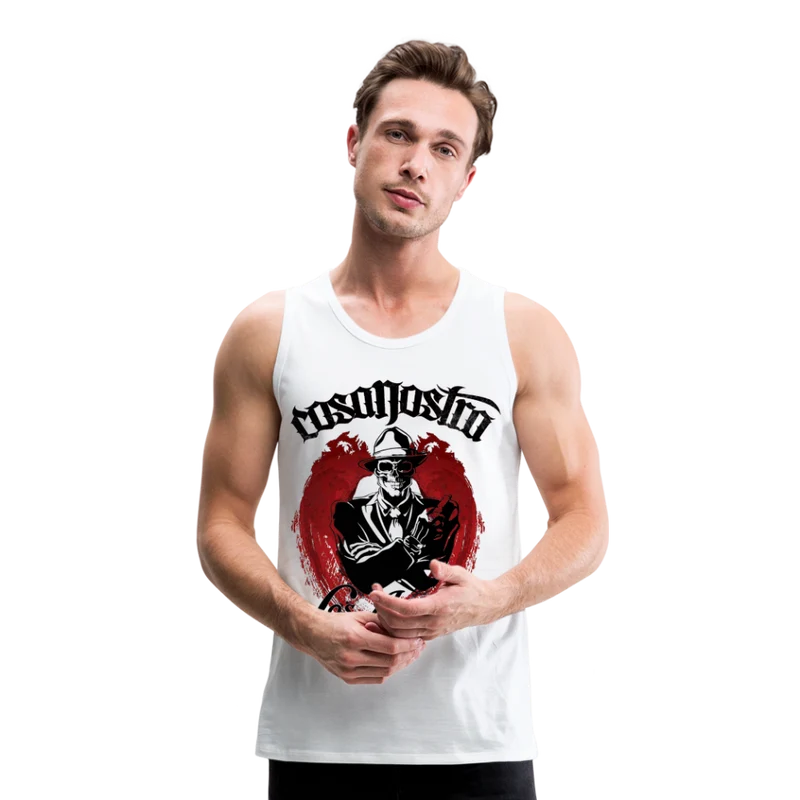 Tanktop T-Shirt COSANOSTRA Muskelshirt Achselshirt Sport Basic Herren