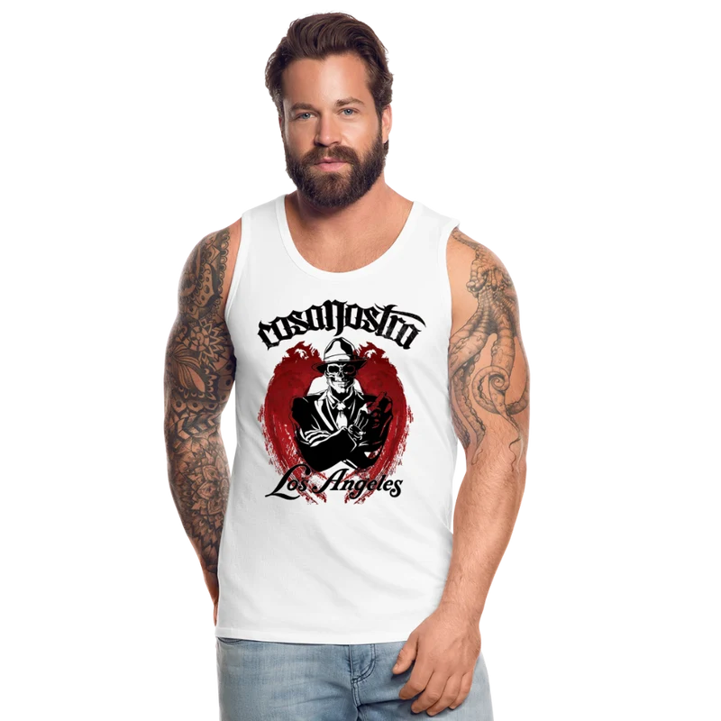 Tanktop T-Shirt COSANOSTRA Muskelshirt Achselshirt Sport Basic Herren