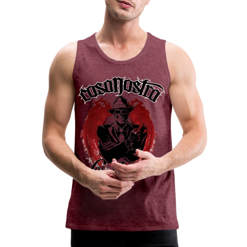 Tanktop T-Shirt COSANOSTRA Muskelshirt Achselshirt Sport Basic Herren
