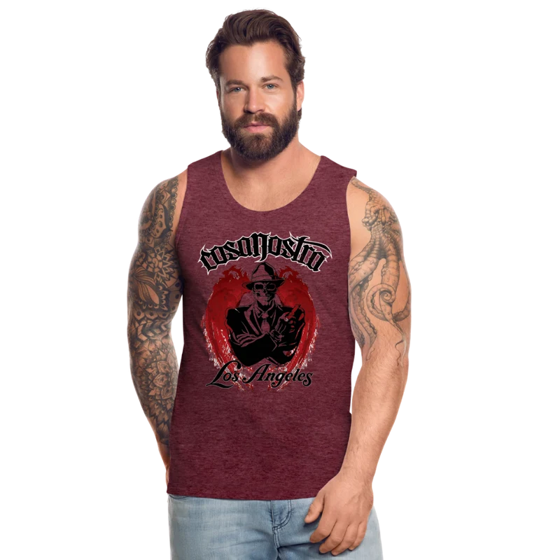 Tanktop T-Shirt COSANOSTRA Muskelshirt Achselshirt Sport Basic Herren