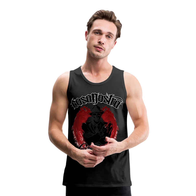 Tanktop T-Shirt COSANOSTRA Muskelshirt Achselshirt Sport Basic Herren