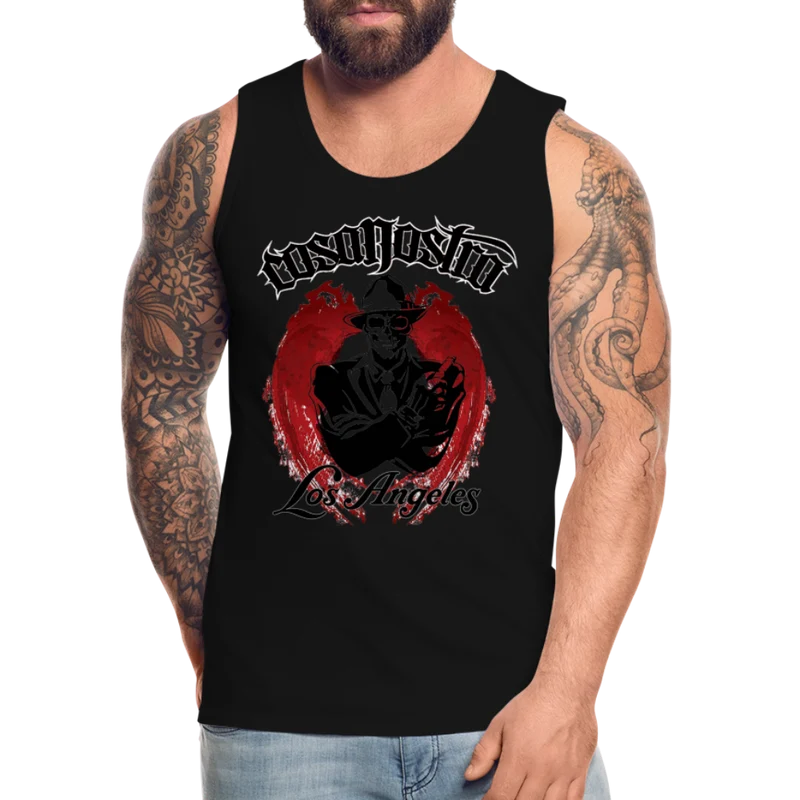 Tanktop T-Shirt COSANOSTRA Muskelshirt Achselshirt Sport Basic Herren