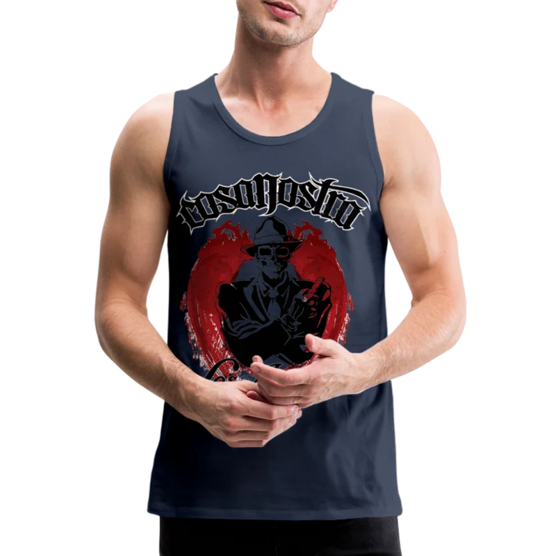 Tanktop T-Shirt COSANOSTRA Muskelshirt Achselshirt Sport Basic Herren