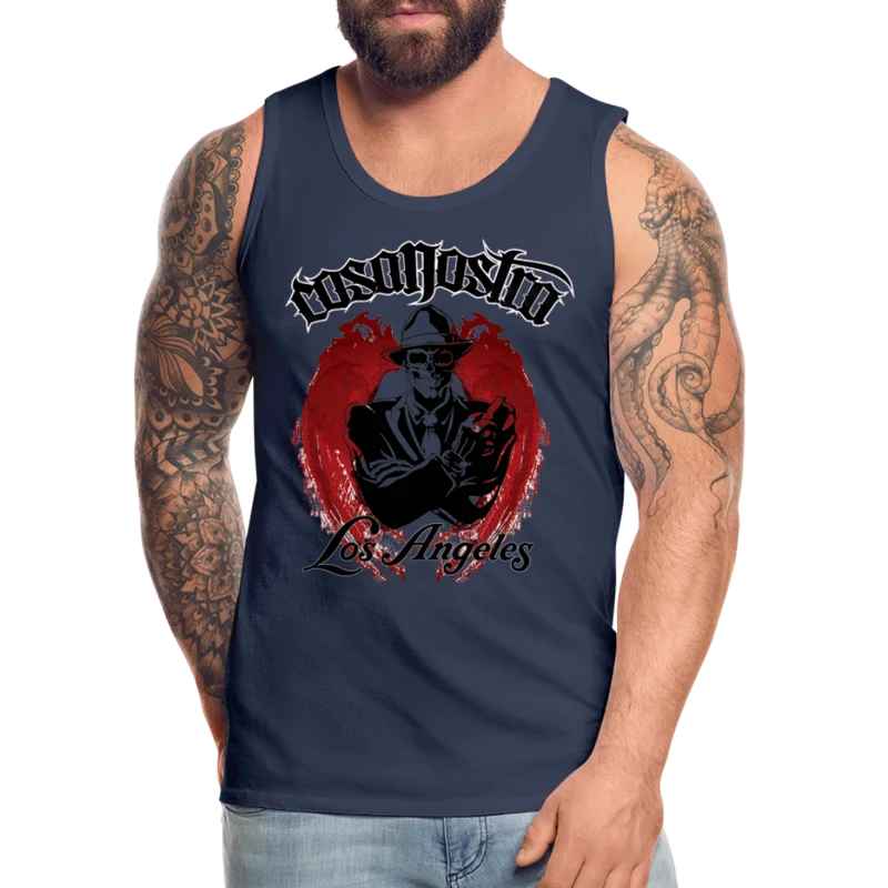 Tanktop T-Shirt COSANOSTRA Muskelshirt Achselshirt Sport Basic Herren