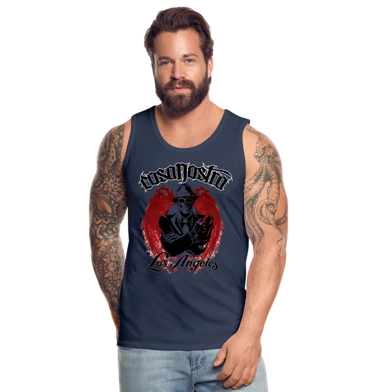 Tanktop T-Shirt COSANOSTRA Muskelshirt Achselshirt Sport Basic Herren
