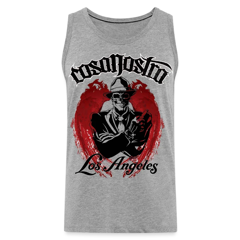 Tanktop T-Shirt COSANOSTRA Muskelshirt Achselshirt Sport Basic Herren