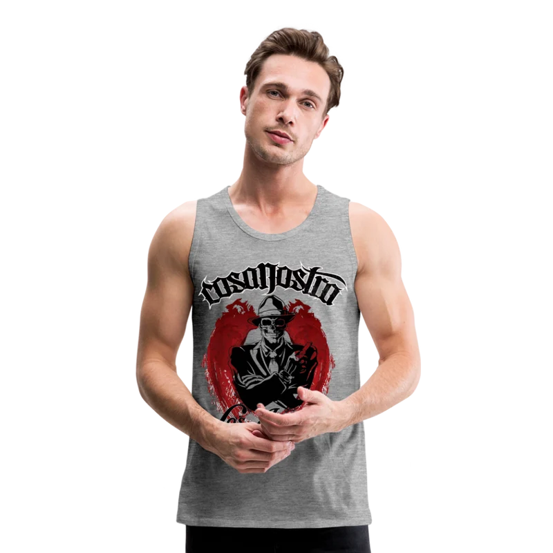 Tanktop T-Shirt COSANOSTRA Muskelshirt Achselshirt Sport Basic Herren