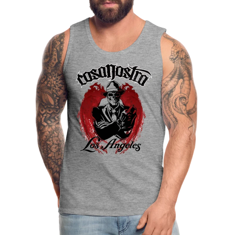 Tanktop T-Shirt COSANOSTRA Muskelshirt Achselshirt Sport Basic Herren