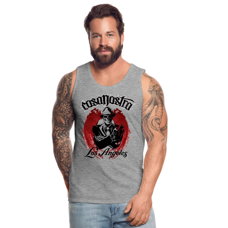 Tanktop T-Shirt COSANOSTRA Muskelshirt Achselshirt Sport Basic Herren