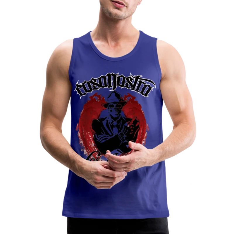 Tanktop T-Shirt COSANOSTRA Muskelshirt Achselshirt Sport Basic Herren