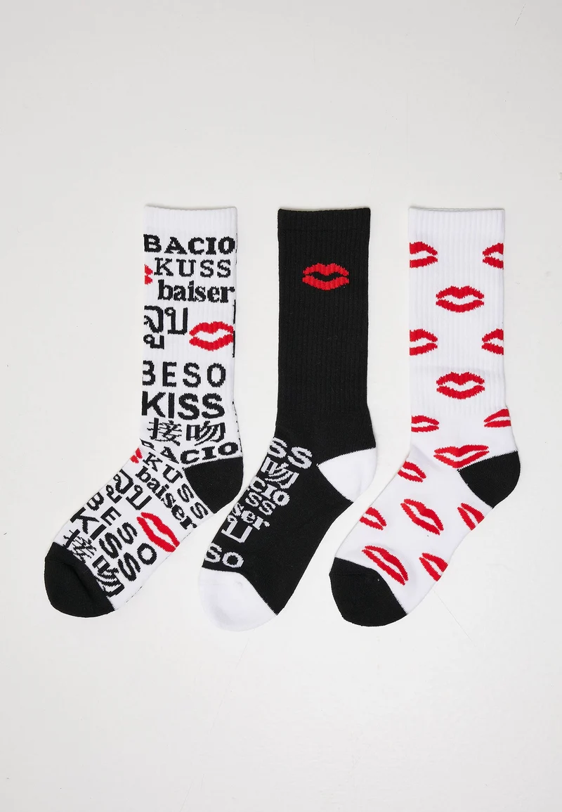MT Kiss Socks 3-Pack