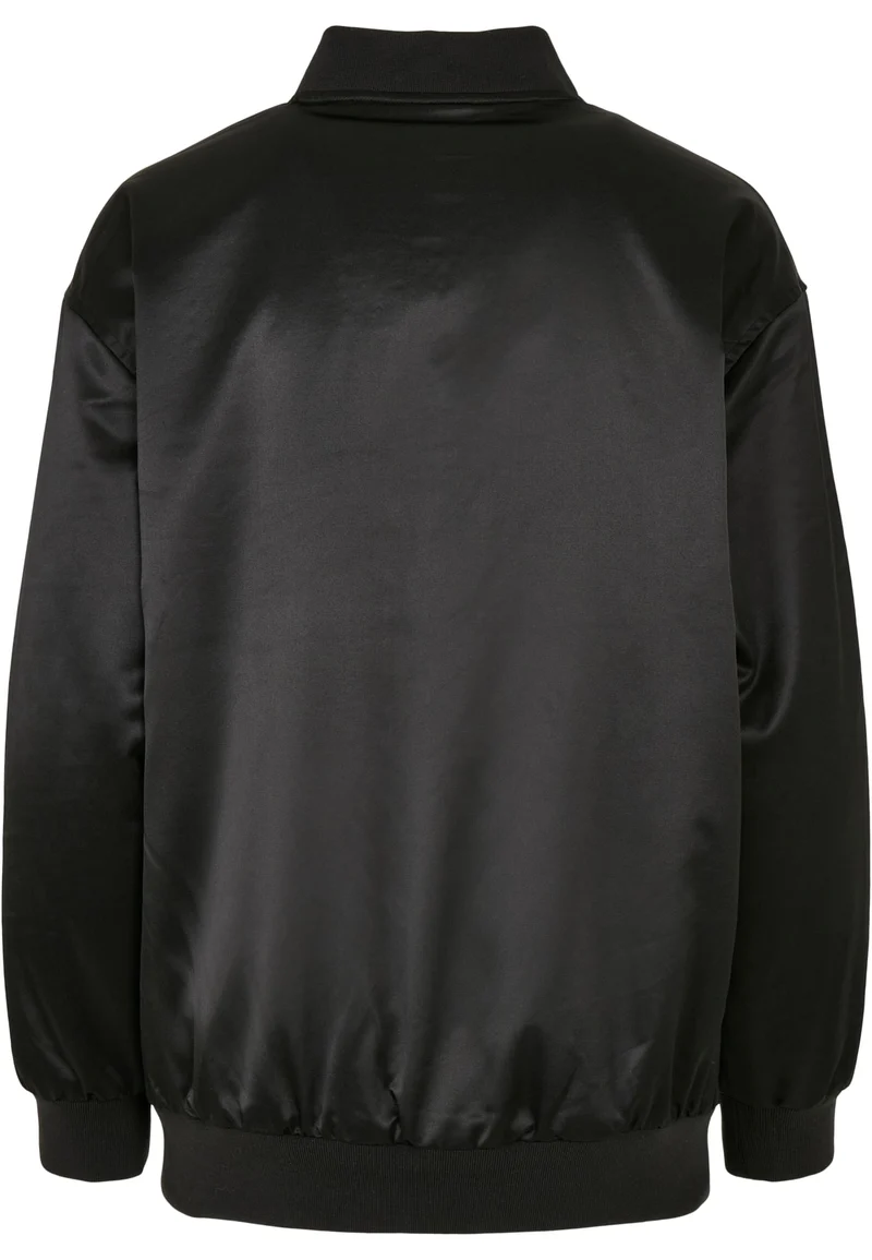 UC Oversized Satin Bomber Jacket