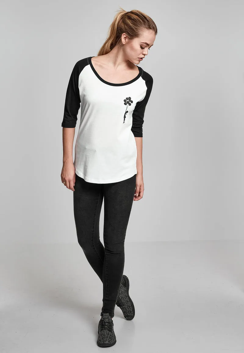 MC Banksy´s Graffiti Balloons Raglan Tee