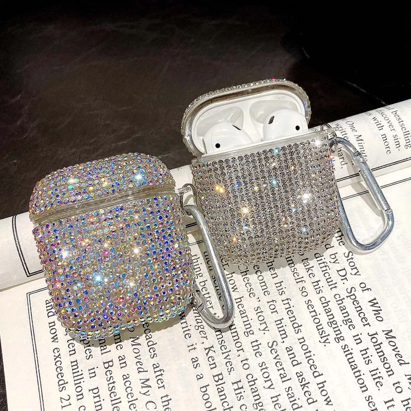 Strass Schutzhülle Apple Airpods 2 1 Hülle Case Headphones Cover Kopfhörer