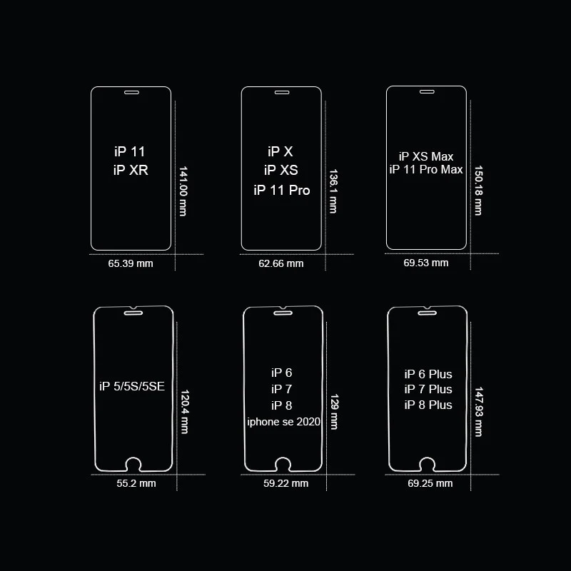 3 Stk Panzerfolie Glas Schutz Folie Passend Zu iPhone 13 12 11 XR X S Pro Max Mini