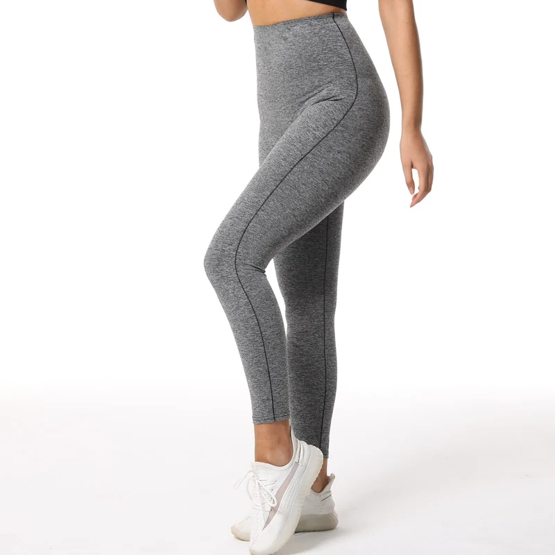 Damen Neopren Sauna Hose Schwitzhose Yogahose Thermoeffekt Abnehmen Hose Leggins