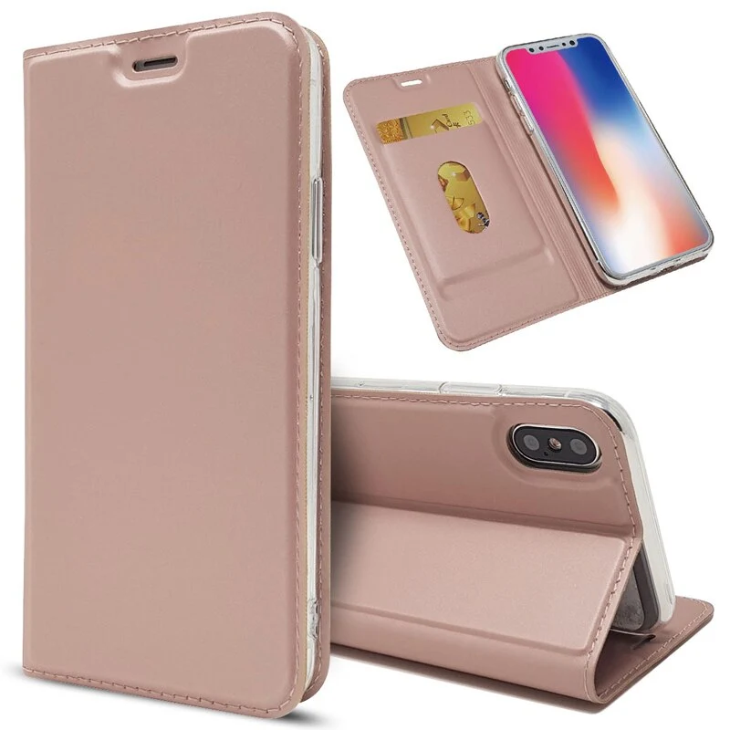Handy Tasche Schutzhülle magnetische Book Case Flip Cover Wallet Etui Handy Hülle