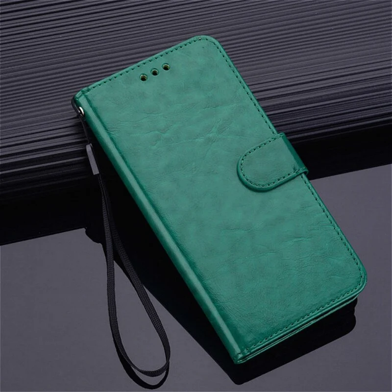 Handy Tasche Schutzhülle Book Case Flip Cover Wallet Etui Handy Hülle Schwarz