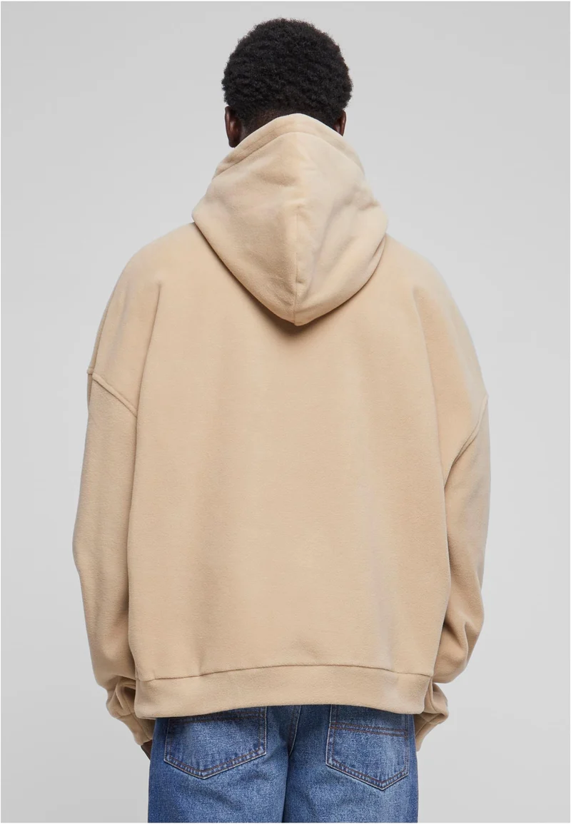UC Oversized Polar Fleece Half Zip Hoody